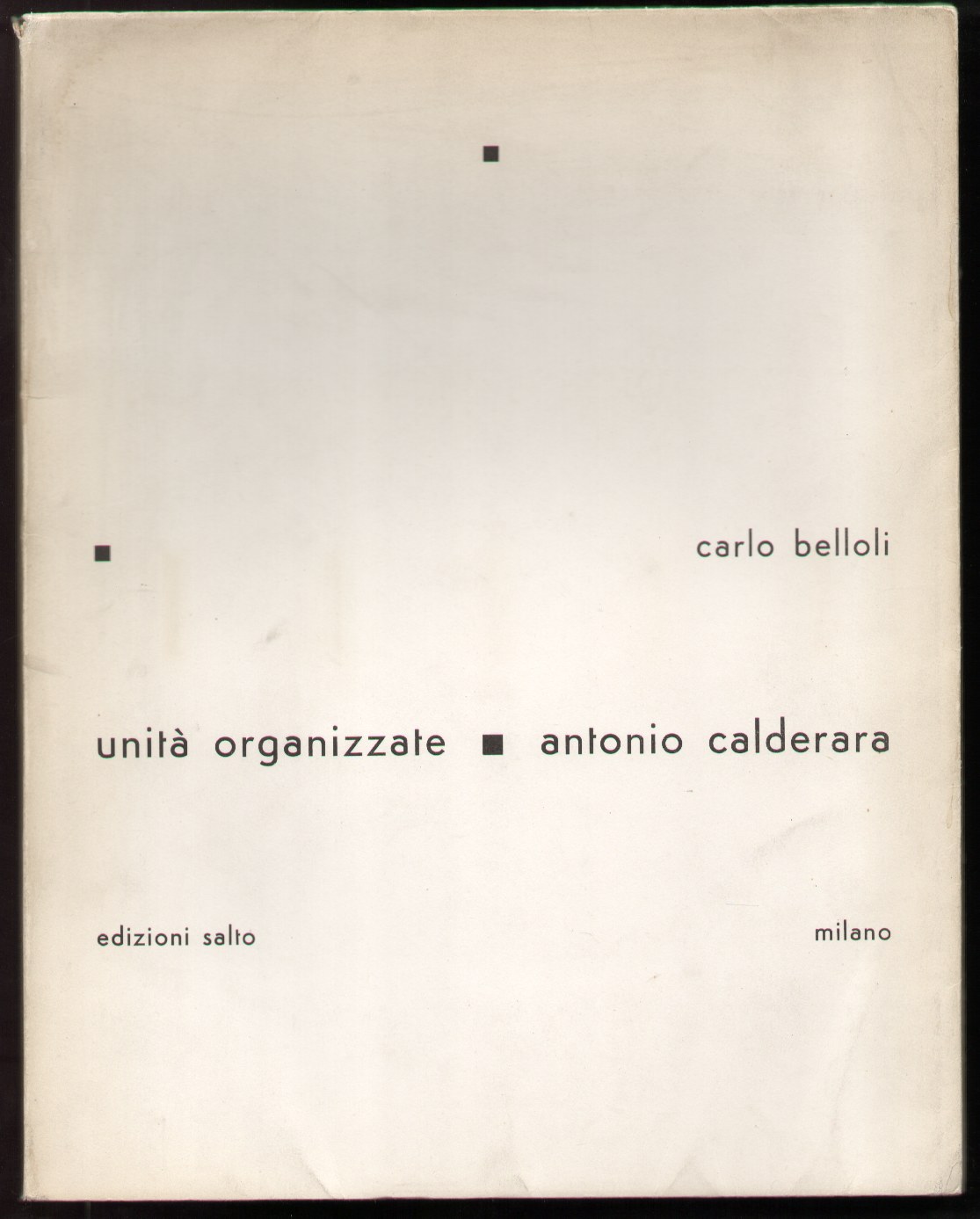 belloli - Copertina